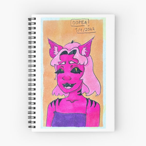 Artikelvorschau, Rosa Katzenmädchen entworfen und verkauft von OOFEA.