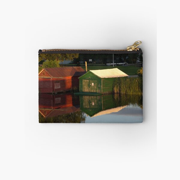 Item preview, Boathouses At Sunet designed and sold by ThruJensLens.
