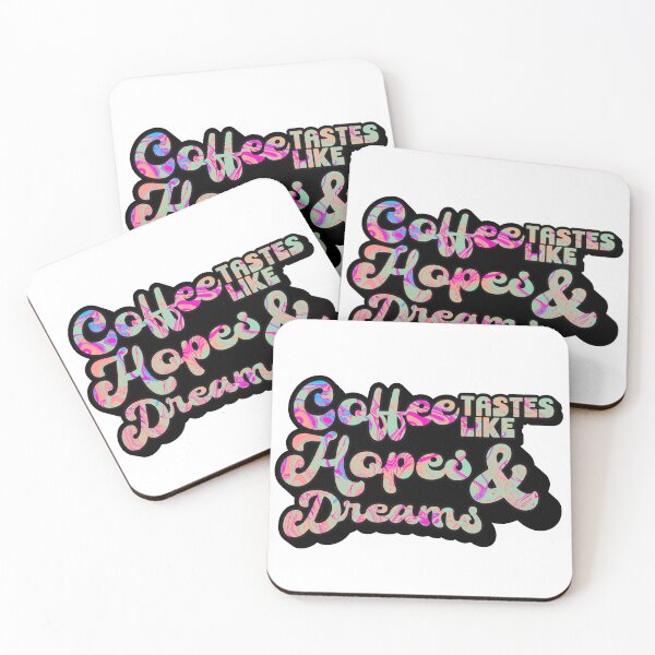 Item preview, Retro Style Coffee tastes like Hopes & Dreams | Coffee obsessed  designed and sold by Yellow Coffee.