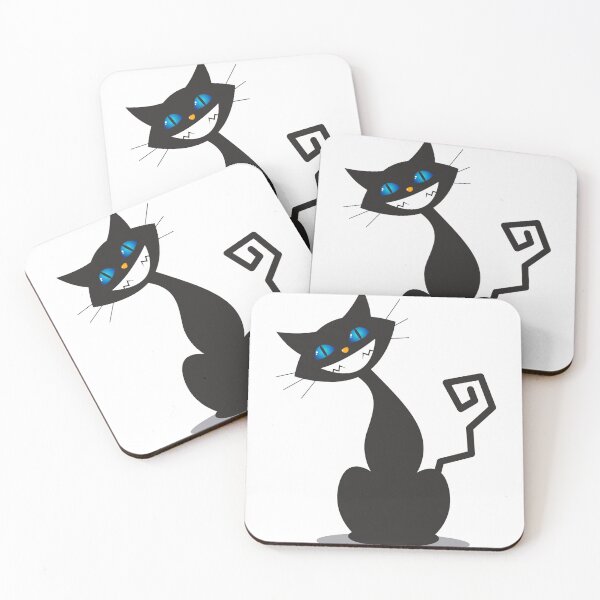 Item preview, Gato Preto olho Azul designed and sold by Meditanacor.