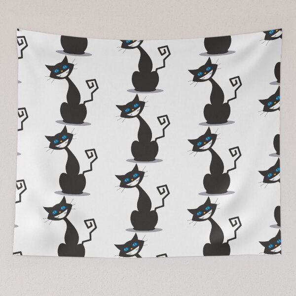 Item preview, Gato Preto olho Azul designed and sold by Meditanacor.