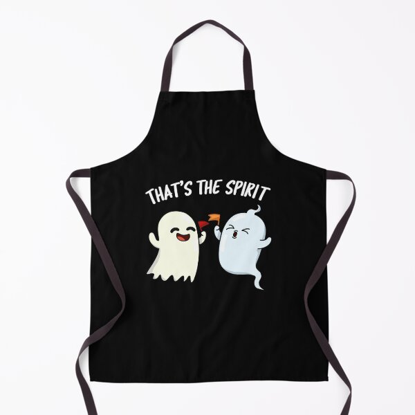 Item preview, That's The Spirit Funny Halloween Ghost Puns (Dark BG) designed and sold by punnybone.