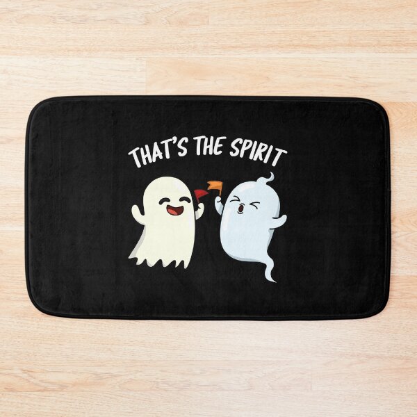 Item preview, That's The Spirit Funny Halloween Ghost Puns (Dark BG) designed and sold by punnybone.