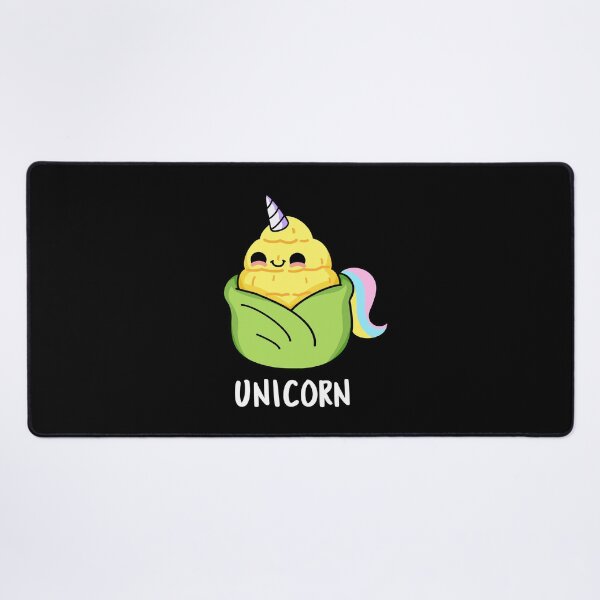 Item preview, Unicorn Funny Baby Corn Puns (Dark BG) designed and sold by punnybone.