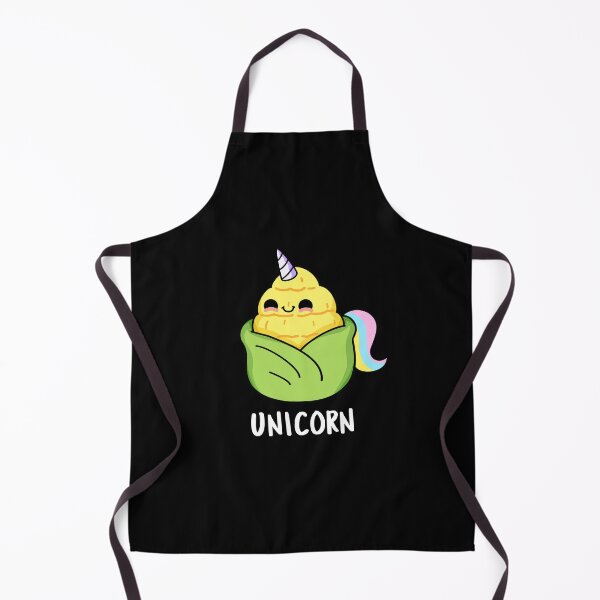 Item preview, Unicorn Funny Baby Corn Puns (Dark BG) designed and sold by punnybone.