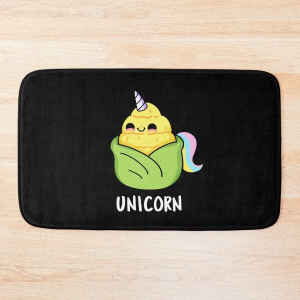 Item preview, Unicorn Funny Baby Corn Puns (Dark BG) designed and sold by punnybone.