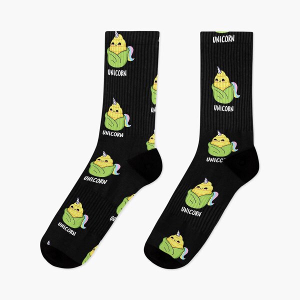 Item preview, Unicorn Funny Baby Corn Puns (Dark BG) designed and sold by punnybone.