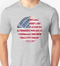 Volley USA Flag Unisex T-Shirt