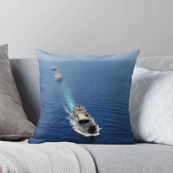 Item preview, STK103567M-The Republic of the Philippines Navy ships cruise in formation while taking part in exercise Balikatan 2010. designed and sold by StocktrekImages.