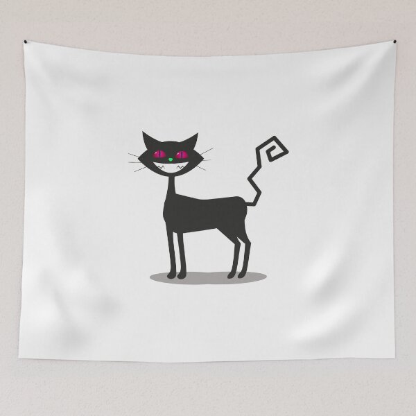 Item preview, Gato Preto Olho Vermelho designed and sold by Meditanacor.