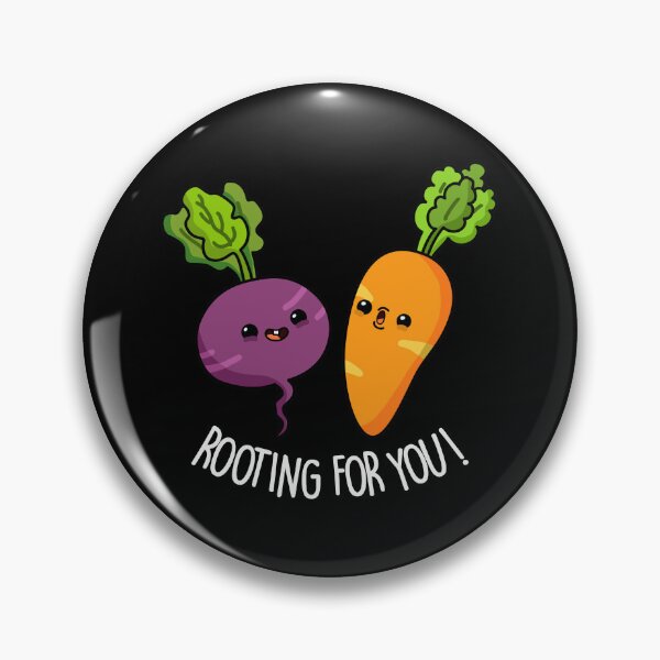 Item preview, Rooting For You Funny Veggie Puns (Dark BG) designed and sold by punnybone.
