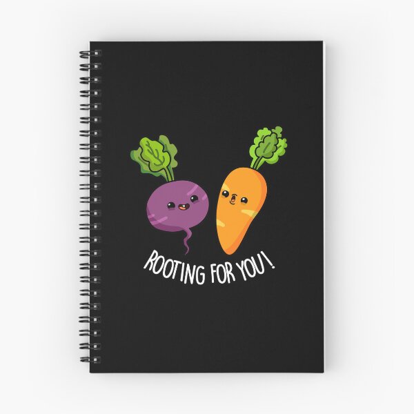 Item preview, Rooting For You Funny Veggie Puns (Dark BG) designed and sold by punnybone.
