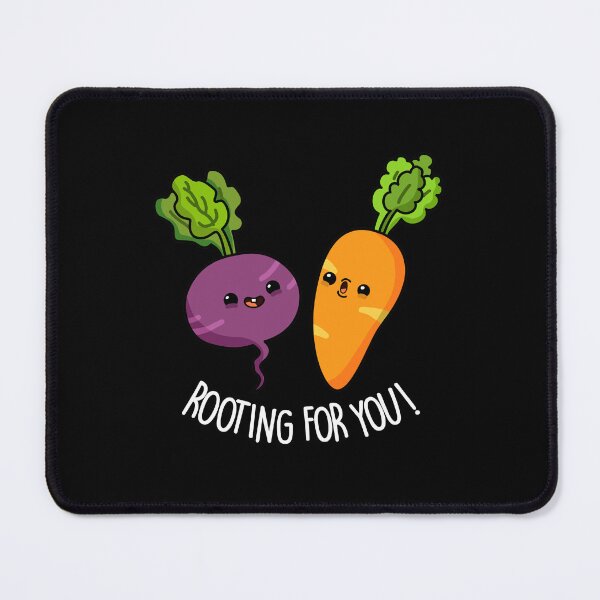 Item preview, Rooting For You Funny Veggie Puns (Dark BG) designed and sold by punnybone.