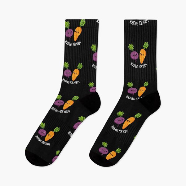 Item preview, Rooting For You Funny Veggie Puns (Dark BG) designed and sold by punnybone.