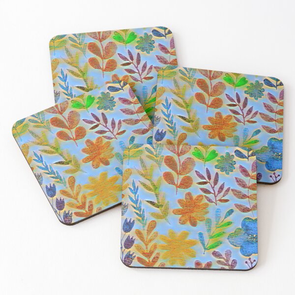 Item preview, Floral Watercolor Primary colors designed and sold by Groovy Gringa.