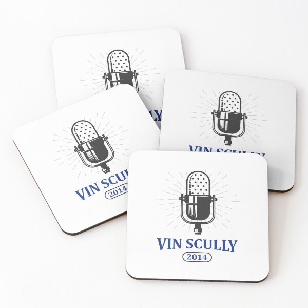 Aperçu de l'œuvre Vin Scully Sticker créée et vendue par SuperGrafix.