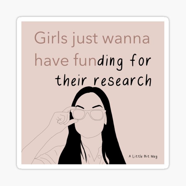 Item preview, Girls just want funding 3 designed and sold by alittlebitmeg.
