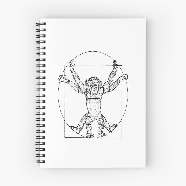 Item preview, Mono de Vitruvio designed and sold by SketchPrimitive.
