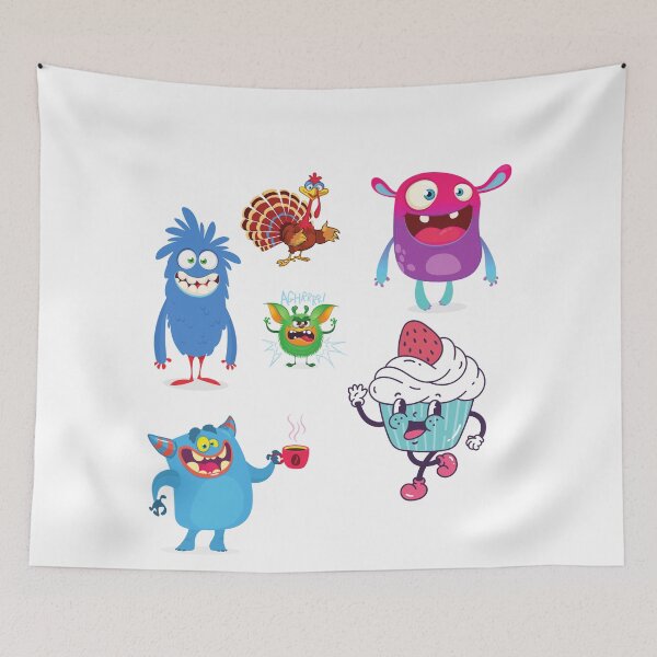Item preview, monster cartoons designed and sold by JOY STORE 45.