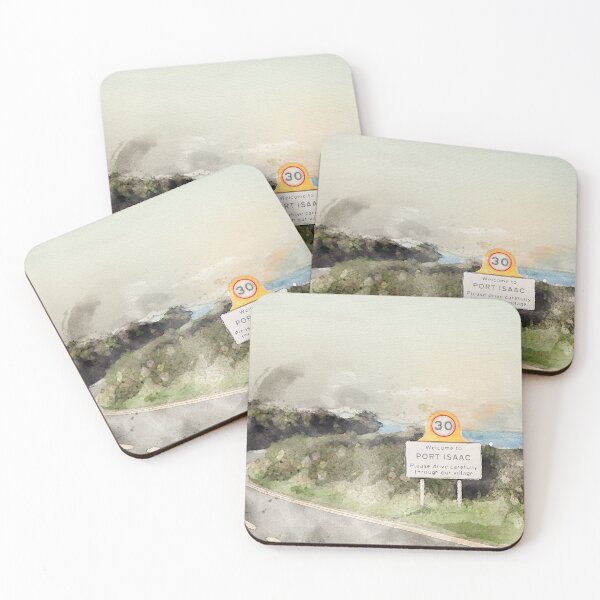Item preview, Port Isaac Cornwall Welcome Doc Martin designed and sold by SonnyBoyDesigns.