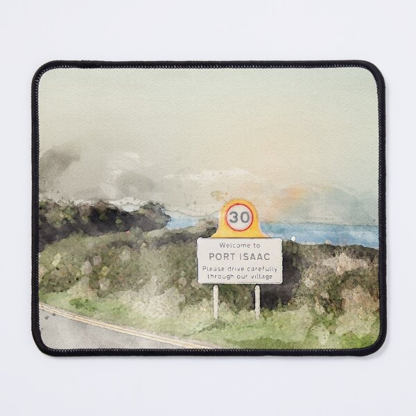 Item preview, Port Isaac Cornwall Welcome Doc Martin designed and sold by SonnyBoyDesigns.