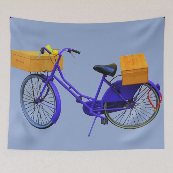 Item preview, Tuscan bicycle in blue designed and sold by AHELENE.