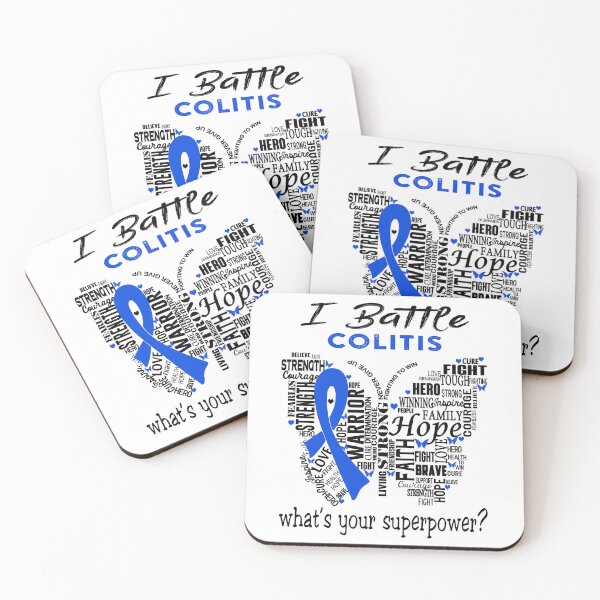 Item preview, Colitis Warrior - I Battle Colitis What is your Superpower? designed and sold by KirstybShop.