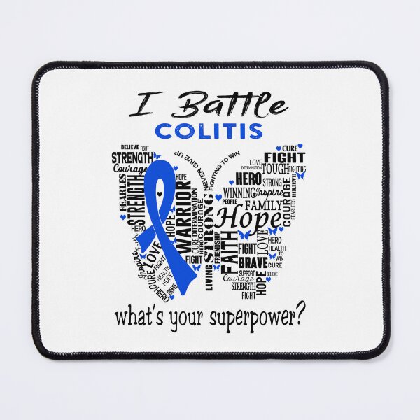 Item preview, Colitis Warrior - I Battle Colitis What is your Superpower? designed and sold by KirstybShop.
