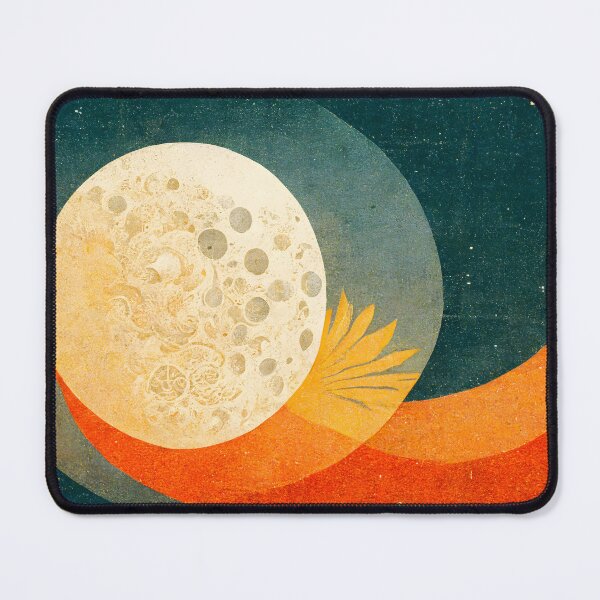 Item preview, Block Print Moon Design designed and sold by samjoule.
