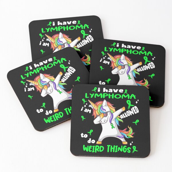Item preview, Lymphoma Awareness Funny I have Lymphoma i'm allowed to do Weird Things! designed and sold by JanetShop809.