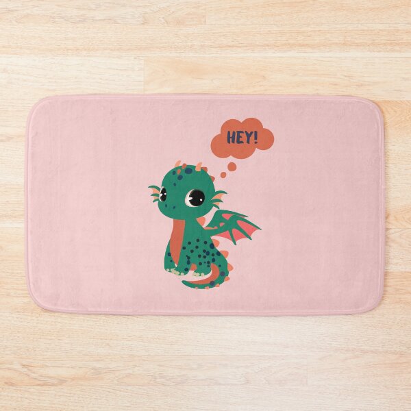 Item preview, Cute baby dragon saying hey! designed and sold by RIXXI HEY CO..