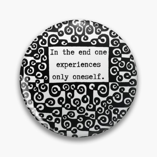 Item preview,  One EXPERIENCES only oneself quote by Nietzsche designed and sold by alicekoko.