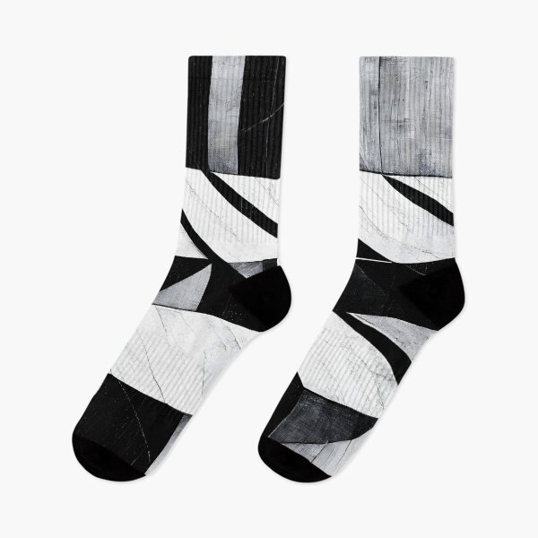 Item preview, Black and White Textured Grid  designed and sold by samjoule.