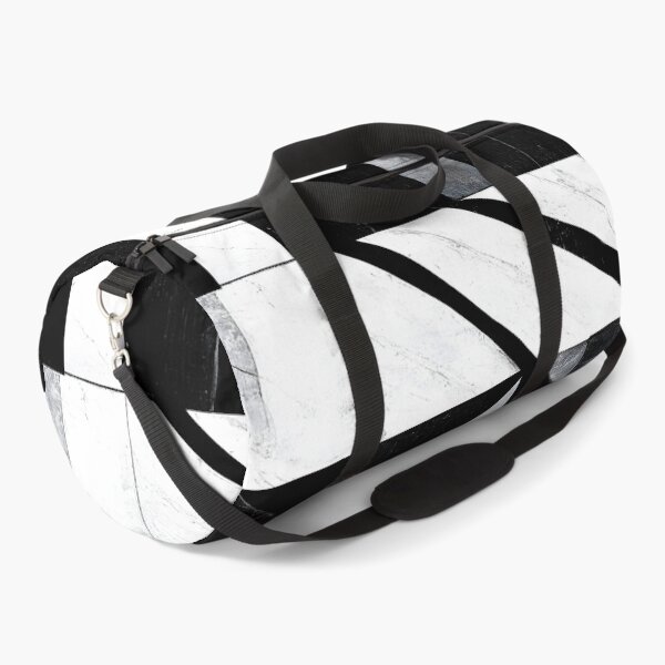 Item preview, Black and White Textured Grid designed and sold by samjoule.