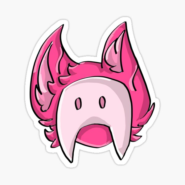 Pink Slime Pup Sticker For Sale By Willowthecat Redbubble