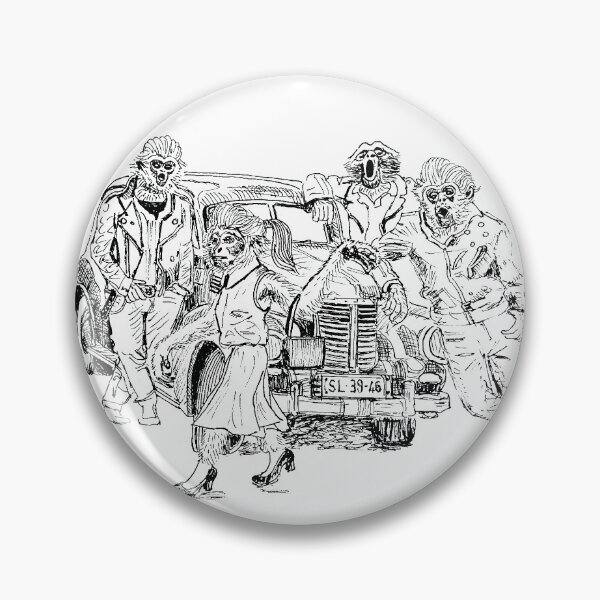 Item preview, Grease Monkey  designed and sold by SketchPrimitive.