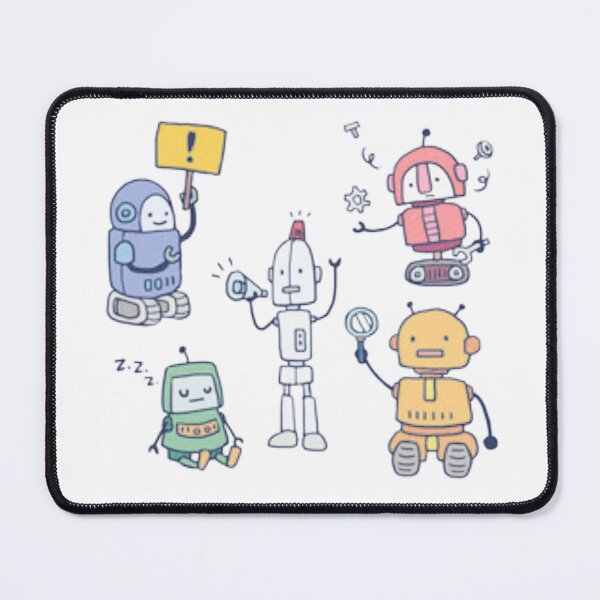 Item preview, robot kids funny robot technology retro robotics tee Gift for kids Stiker  designed and sold by hassbelo.