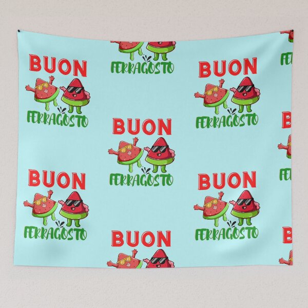 Item preview, ferragosto - buon ferragosto second  front style Classic T-Shirt designed and sold by NTF Store.