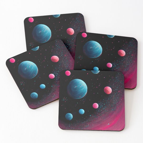 Item preview, Neon Planets 1 designed and sold by samjoule.