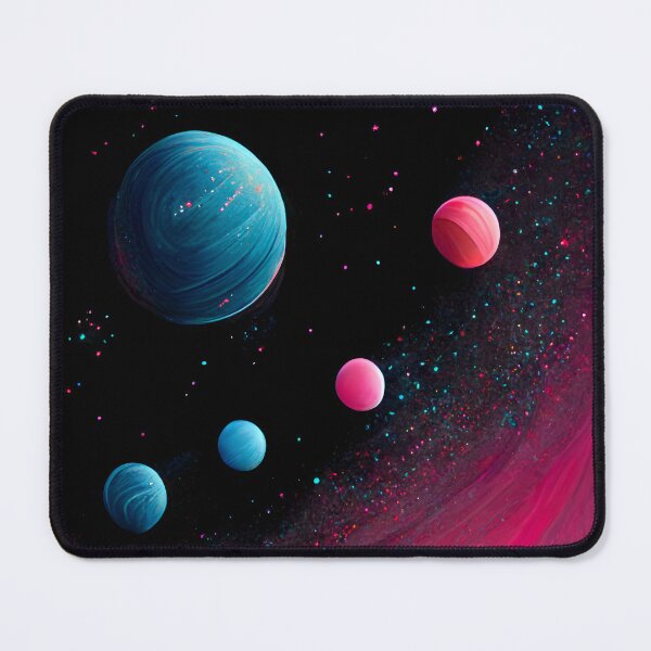 Item preview, Neon Planets 1 designed and sold by samjoule.