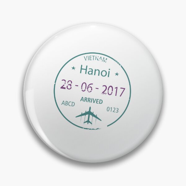 Artikelvorschau, Hanoi Airport Stamp entworfen und verkauft von royumi.