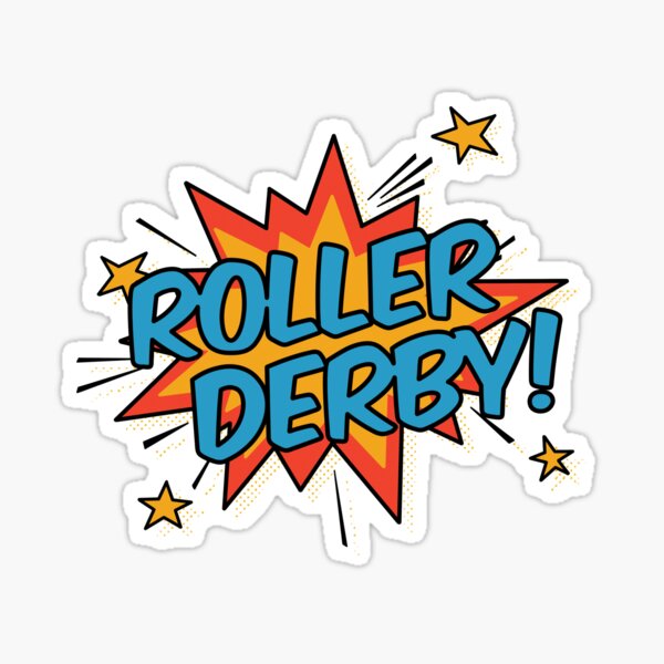 Roller Derby Stickers for Sale, Free US Shipping