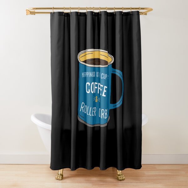 Item preview, Roller Derby & Coffee is happiness designed and sold by orlumbuspirate.