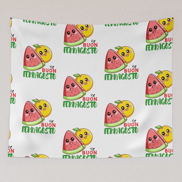 Item preview,        ferragosto - buon ferragosto Cute watermelon & orange Classic T-Shirt designed and sold by NTF Store.