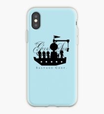 Vinilo o funda para iPhone Logotipo de Salvage Corp.