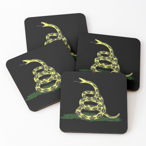 Item preview, Don't Tread On Me - Gadsden Flag Snake - Yellow designed and sold by v3services.