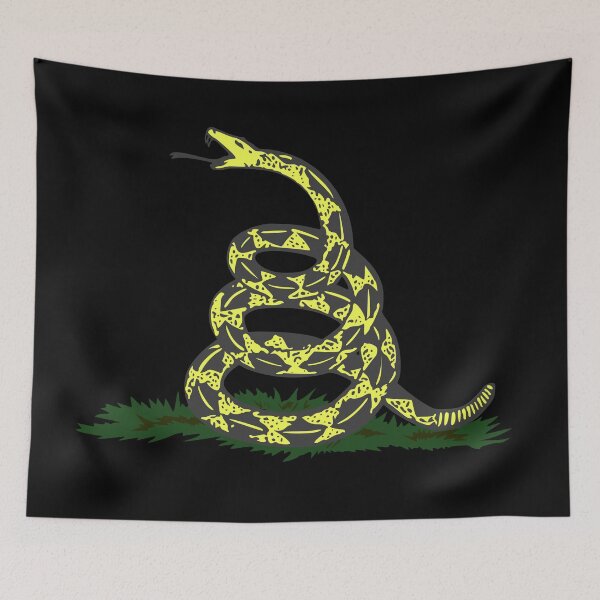 Item preview, Don't Tread On Me - Gadsden Flag Snake - Yellow designed and sold by v3services.