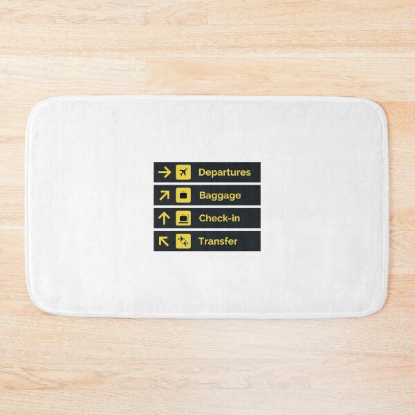 Item preview, Airport Signs designed and sold by royumi.