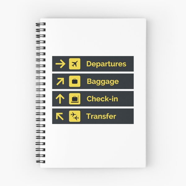 Item preview, Airport Signs designed and sold by royumi.