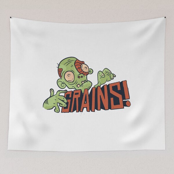 Item preview, Grains!! Vegan Zombie designed and sold by bennetthuskers.